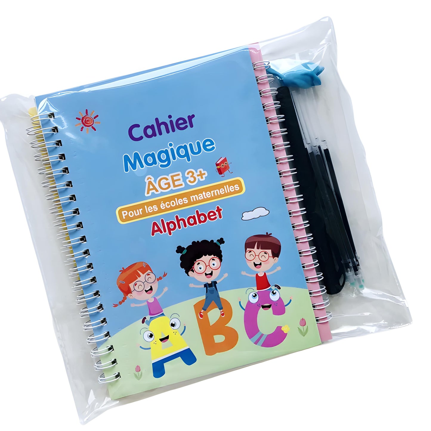 Cahier d'écriture magique réutilisable