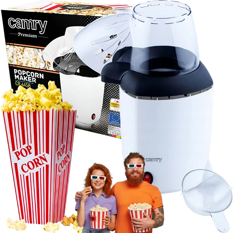 Popcorneur Camry CR 4458 : Préparation saine et rapide de popcorn